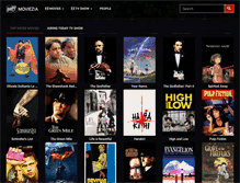 Tablet Screenshot of moviezia.com